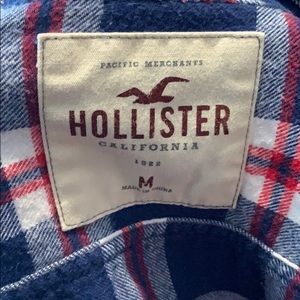 Flannel Hollister button up